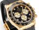 C1 Factory Top Watch - C1 Rolex Daytona Gold 4131 Oysterflex Strap Black-silver Dial Copy Watch (3)_th.jpg